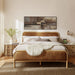Modway Wexford Vegan Leather Platform Bed in Queen - lifestyle view 57