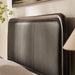 Modway Wexford Vegan Leather Platform Bed in Queen - lifestyle view 55