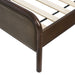 Modway Wexford Vegan Leather Platform Bed in King - lifestyle view 48