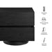 Modway Koval Floating Pedestal 2-Drawer Nightstand in Black - dimensions and specifications