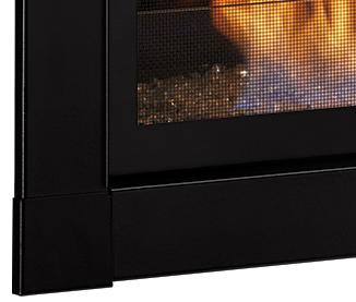 Monessen Artisan contemporary face, Satin Black