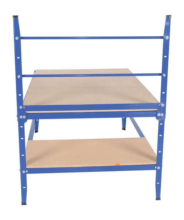 Vestil MPPB-4794 steel multi purpose packaging work bench - view 4