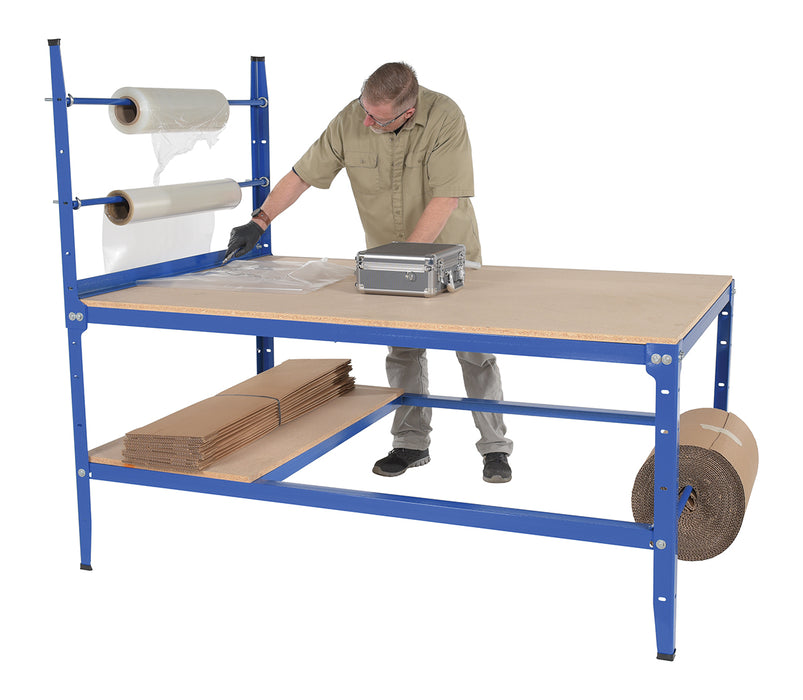 Vestil MPPB-4794 steel multi purpose packaging work bench - view 6