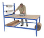 Vestil MPPB-4794 steel multi purpose packaging work bench - view 6