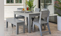Ledge Lounger Mainstay 63" Rectangular Dining Table — view 2