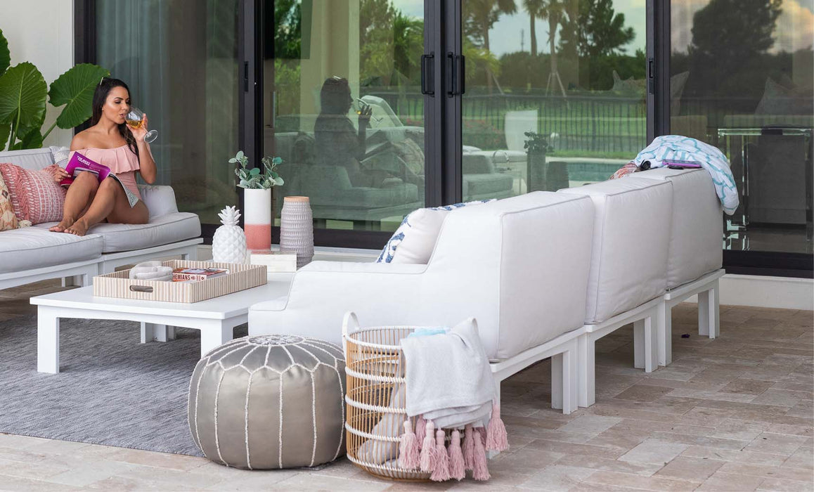 Ledge Lounger Mainstay Sectional Left Arm — view 3