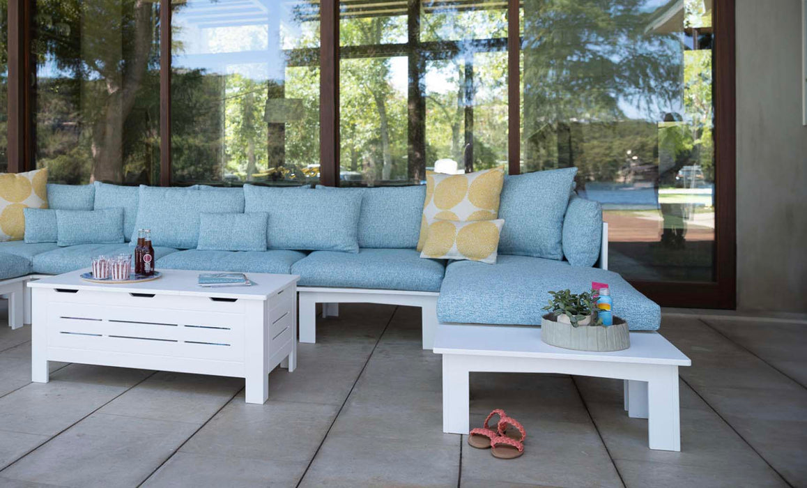 Ledge Lounger Mainstay Sectional Relaxed Left Corner — view 9