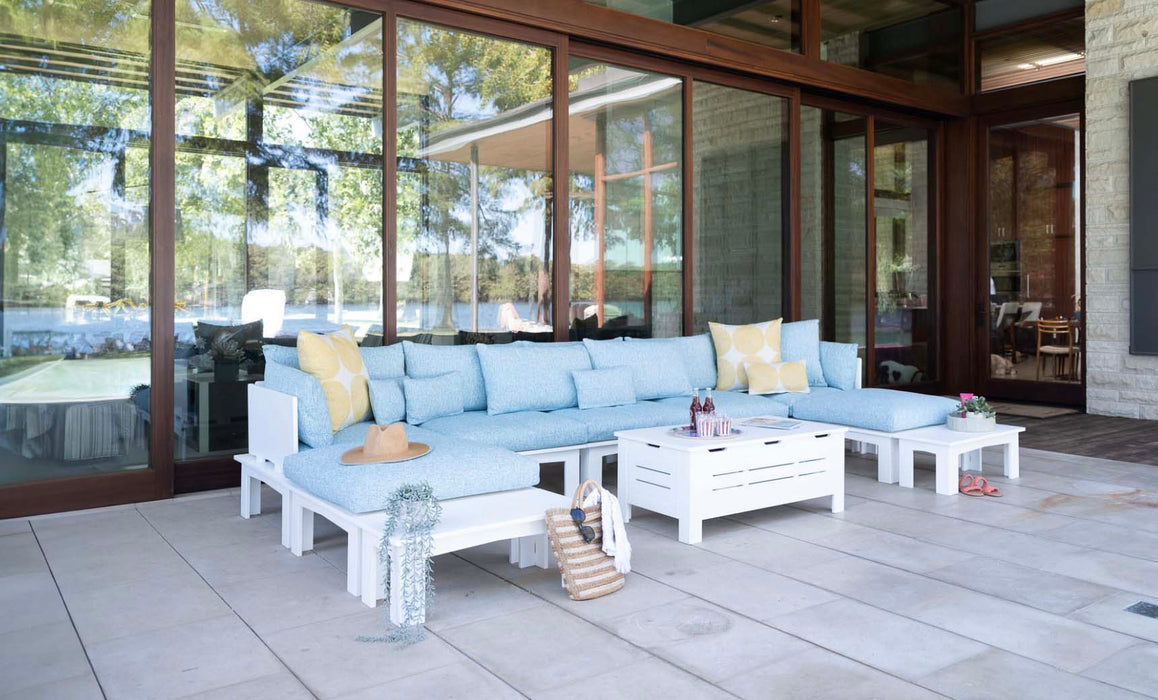 Ledge Lounger Mainstay Sectional Relaxed Left Corner — view 8