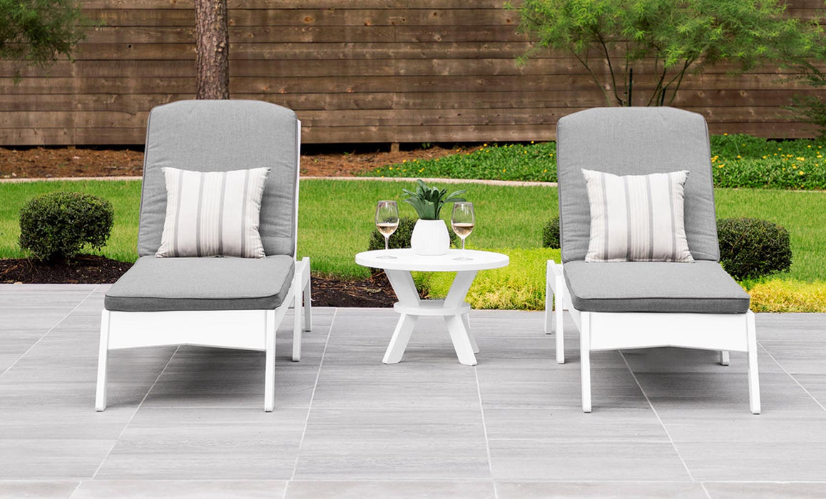 Ledge Lounger Mainstay Round Side Table — view 3