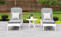 Ledge Lounger Mainstay Round Side Table — view 3