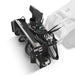 48'' Width, 20" Intake, Hydraulic Snow Blower for Mini Skid Steer, Remote Control Chute Rotation and Deflector, MSB48