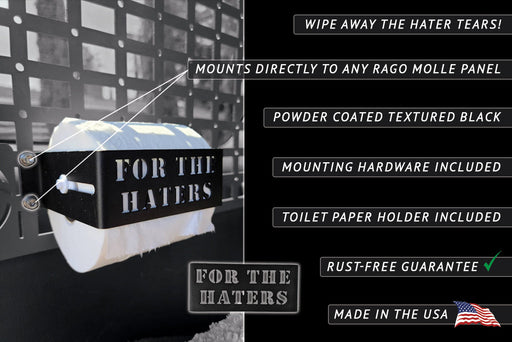 Rago Fabrication Molle Panel Toilet Paper Holder – image 2 of 5