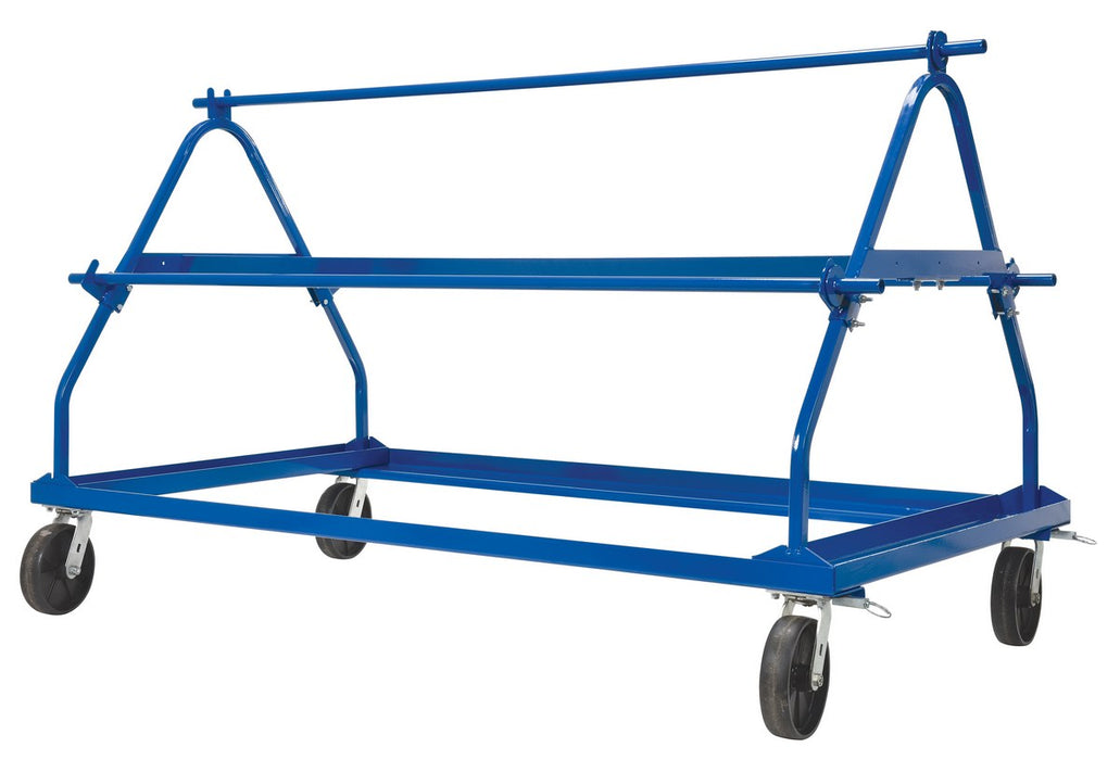 Vestil MSW-72-3 steel shrink wrap roll cart - view 2