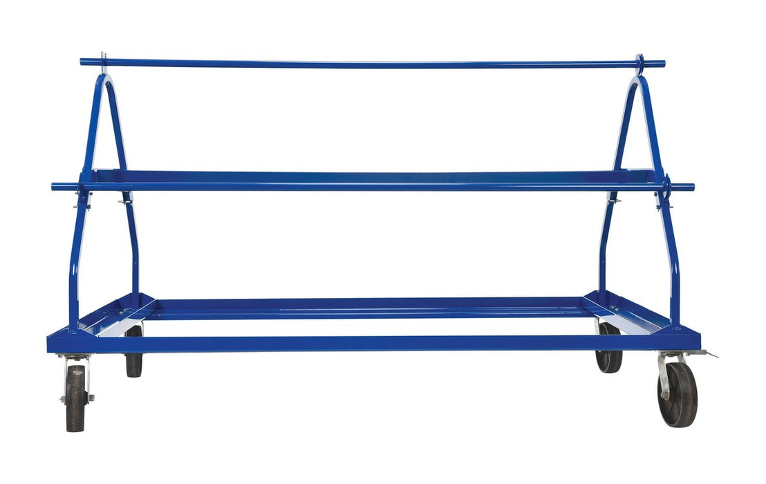Vestil MSW-72-3 steel shrink wrap roll cart - view 3