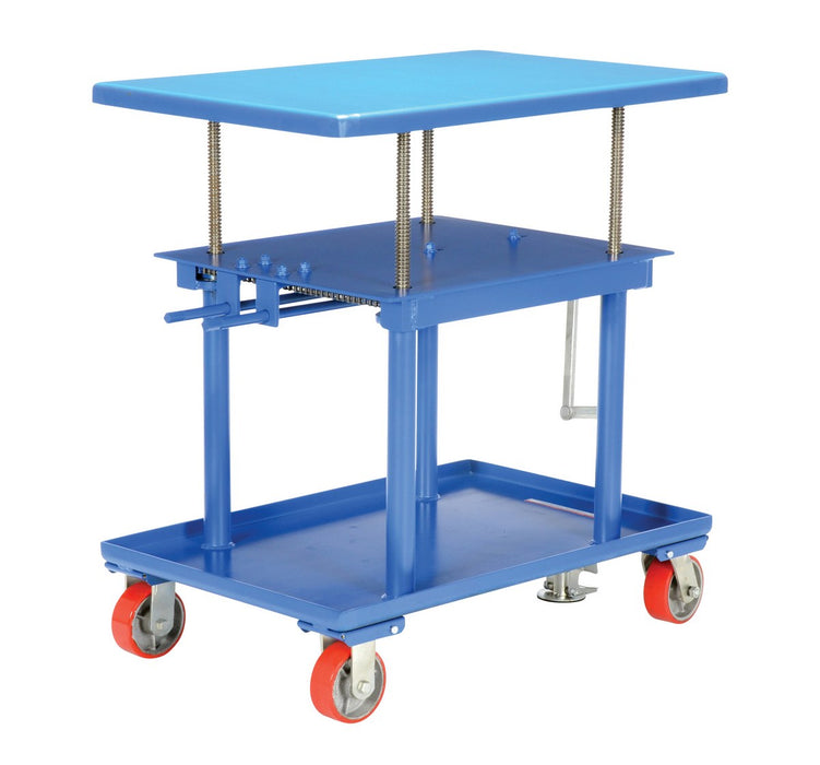 Vestil MT-2436-HP steel high profile post table - view 4