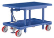 Vestil MT-2436-LP Steel Low Profile Post Table 24 in. x 36 in. 2,000 lb. Capacity Blue