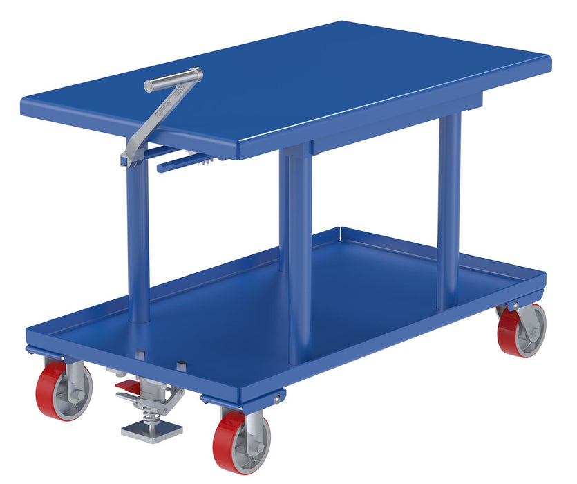 Vestil MT-2442-HP steel high profile post table - view 2