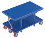 Vestil MT-2442-LP Steel Low Profile Post Table 24 in. x 42 in. 2,000 lb. Capacity Blue