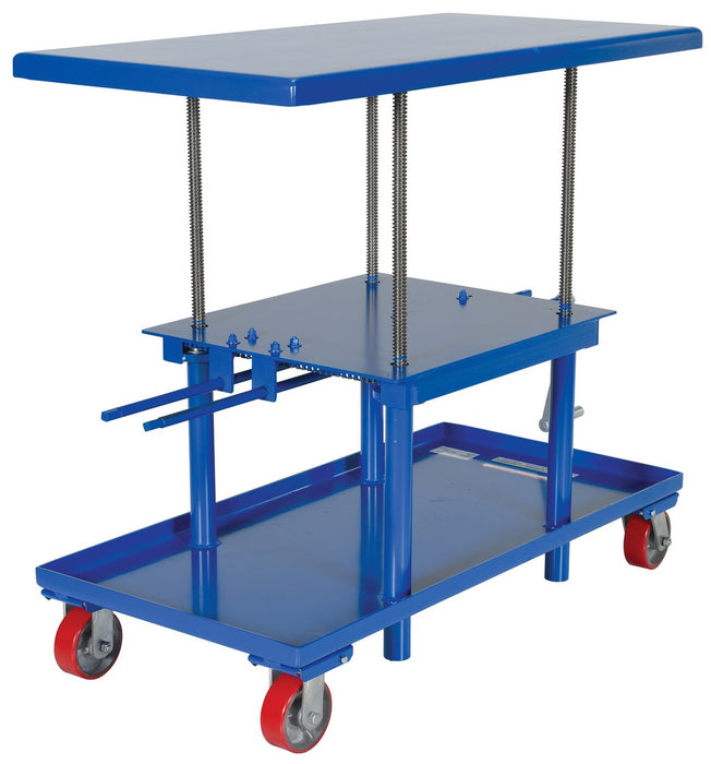 Vestil MT-2448-LP steel low profile post table - view 2