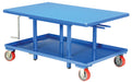 Vestil MT-3042-LP Steel Low Profile Post Table 30 in. x 42 in. 2,000 lb. Capacity Blue