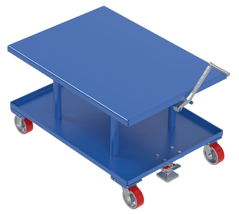 Vestil MT-3042-LP steel low profile post table - view 2