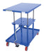 Vestil MT-3048-HP Steel High Profile Post Table 30 in. x 48 in. 2,000 lb. Capacity Blue