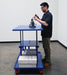 Vestil MT-3048-HP steel high profile post table - view 7