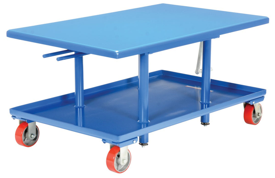 Vestil MT-3048-LP steel low profile post table - view 2