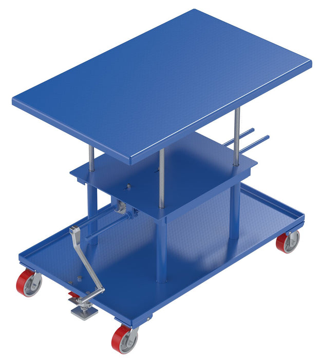 Vestil MT-3048-LP steel low profile post table - view 4