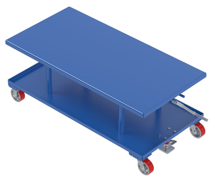 Vestil MT-3060-LP steel low profile post table - view 2