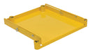 Vestil MTC-RB Steel Roll Out Base 800 lb. Capacity For Manual Trash Compactor Yellow