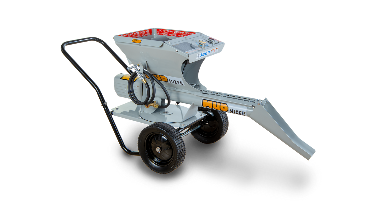 MudMixer Evolution with the MMAC-0233 Chute Extension installed