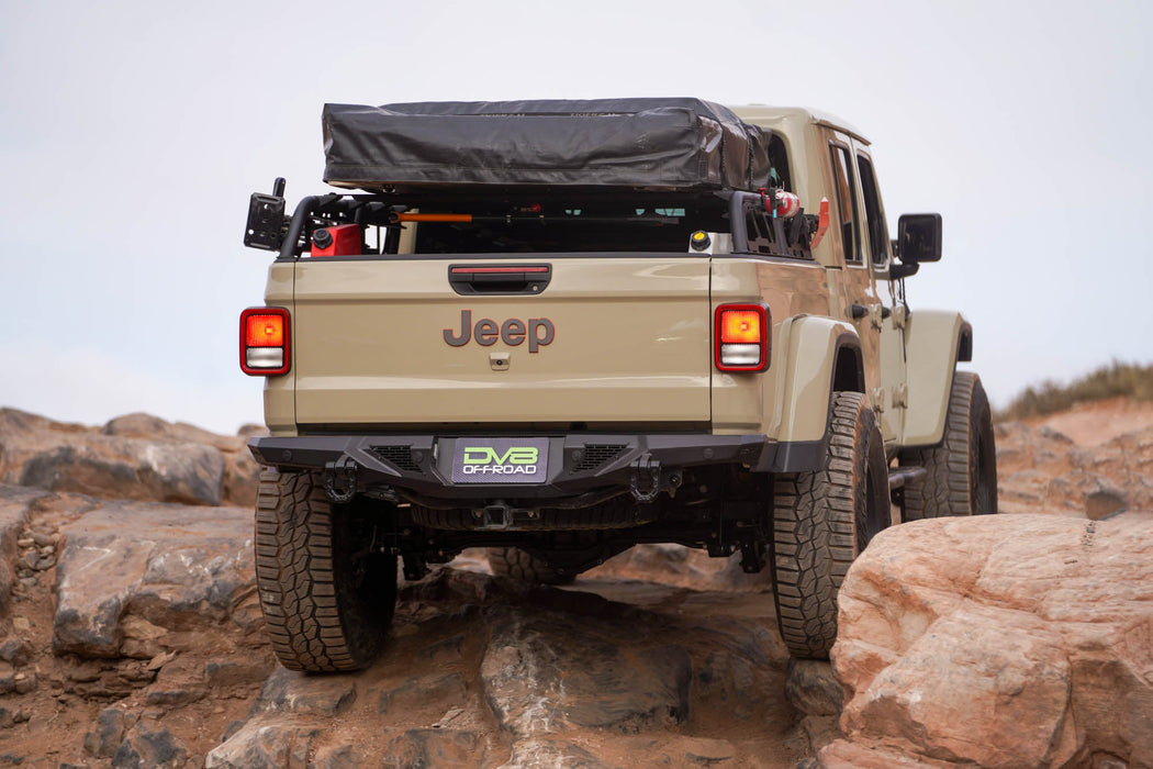 DV8 Offroad MTO Series Mid-Size Truck Bed Rack Universal – on the trail, image 15 of 20