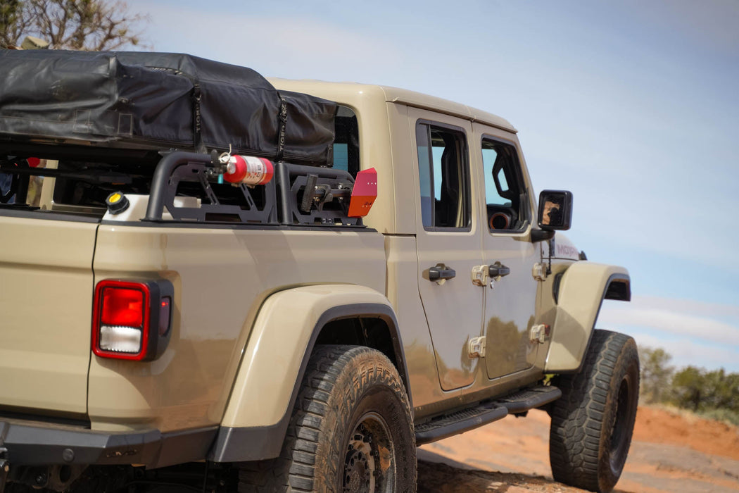 DV8 Offroad MTO Series Mid-Size Truck Bed Rack Universal – on the trail, image 17 of 20