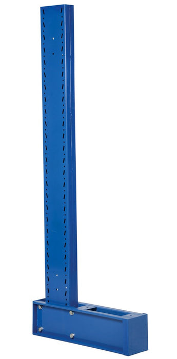 Vestil MU-C-6-12 Steel Medium-Duty Single Sided Cantilever Uprights for 12 in. Arms 6 ft. 8,100 lb. Capacity Blue