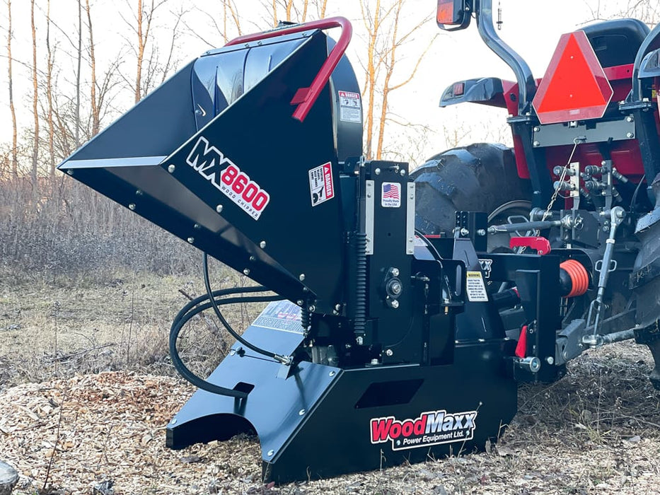 WoodMaxx MX-8600 pto wood chipper view 5