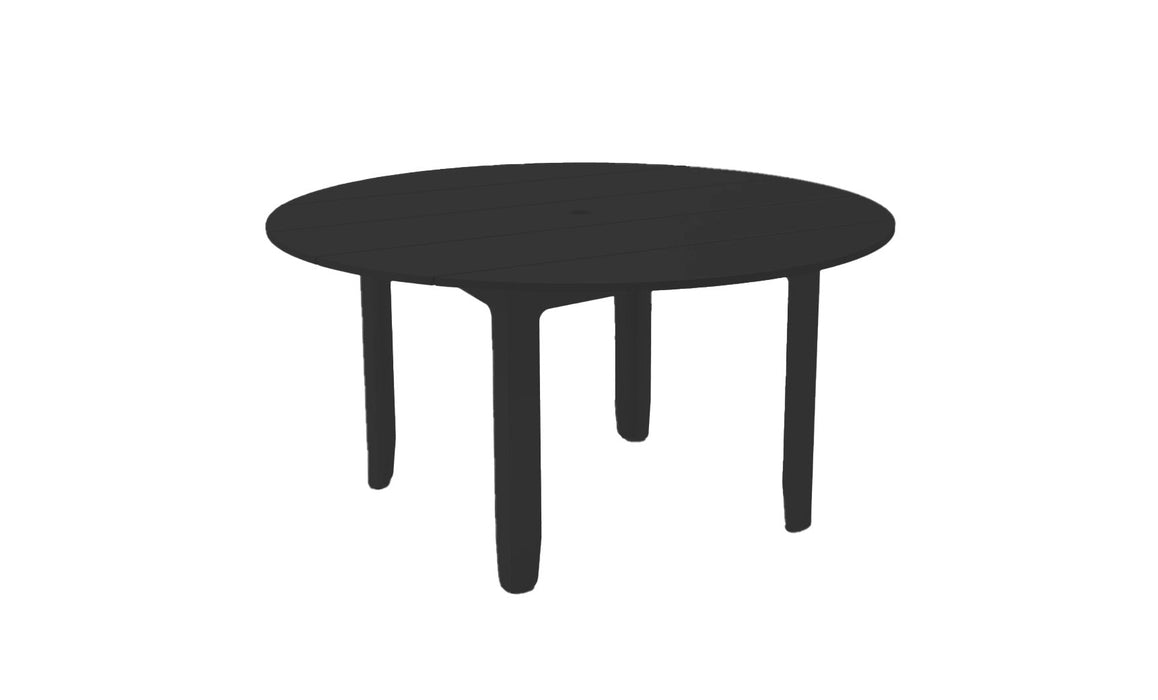 Ledge Lounger Mainstay  60" Round Dining Table — Black