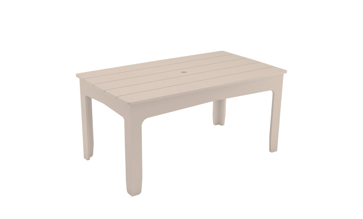Ledge Lounger Mainstay 63" Rectangular Dining Table — Cloud