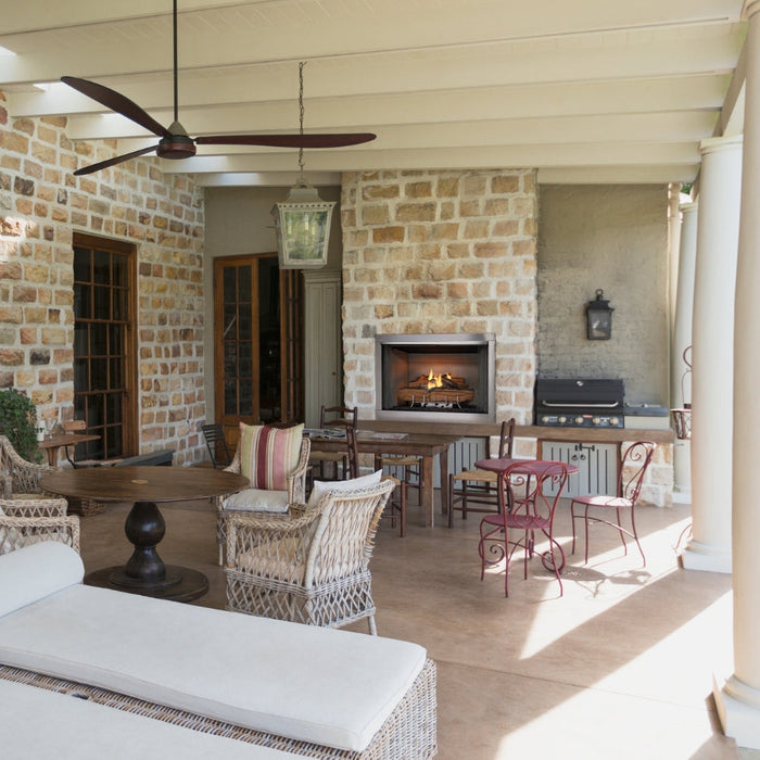 Majestic Vesper 36-Inch Vent-Free Outdoor Gas Fireplace Majestic