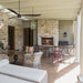 Majestic Vesper 36-Inch Vent-Free Outdoor Gas Fireplace Majestic
