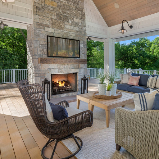 Majestic Vesper 36-Inch Vent-Free Outdoor Gas Fireplace Majestic