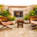 Majestic Vesper 36-Inch Vent-Free Outdoor Gas Fireplace Majestic