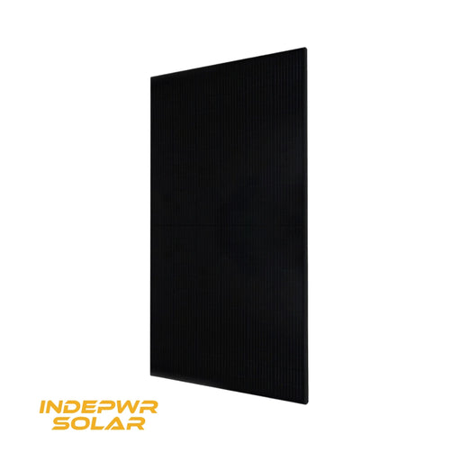 Indepwr 440W Bifacial Solar Panel - Indepwr N-type bifacial solar panel with black frame and monocrystalline cells