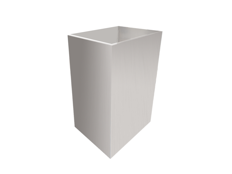 Victory Range Hoods Duct Cover Extension for Twister-MAX-Island Model