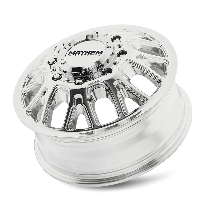 Mayhem 8107D COGENT DUALLY Polished Wheel 3