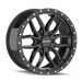 Mayhem 8310 Vector Gloss Black truck wheel front face view