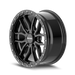 Mayhem 8310 Vector wheel centre cap and Gloss Black face detail