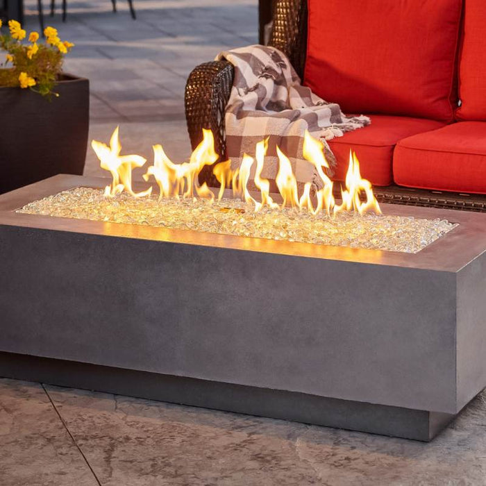 The Outdoor Greatroom Cove Linear Gas Fire Pit Table