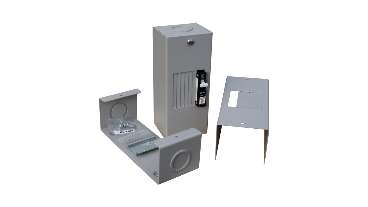 MidNite Solar Baby and Big Baby Breaker Boxes, AC or DC Distribution for Din Mount Disconnects or Breakers - Urban Supply Inc