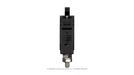 High quality photo of the Midnite Solar - MNEDC10 - 150VDC 120Vac Non-Polarized Panel Mount Breakers 10A bottom view. Photographed by Current Connected.